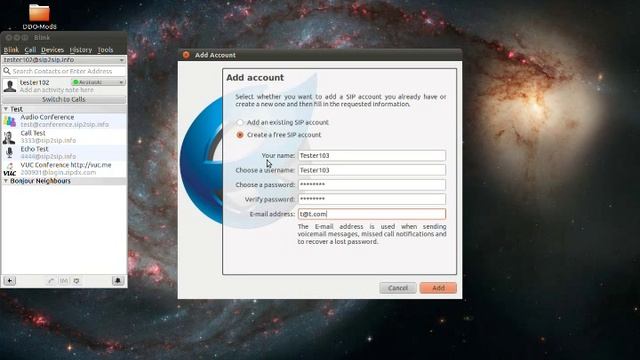Setup Blink Sip Client смотреть онлайн