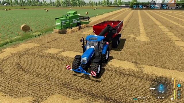 Building BIOMASS POWER PLANT,, generating electricity from straw | NF Marsch | FS 22 | Timelapse #1 смотреть онлайн