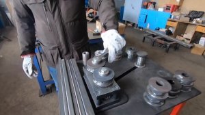 Отличный Мини Блок для Проката Профильной Трубы своими руками. Холодная ковка нанесение фактуры