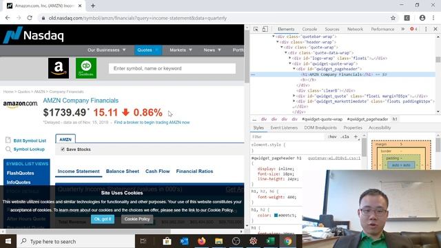 Financial Programming Databases_English_Lecture 30_Webscraping using Selenium смотреть онлайн