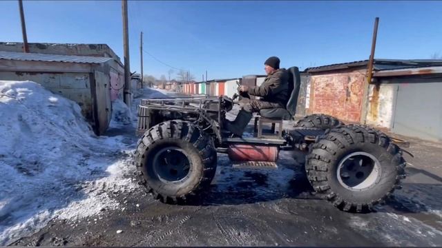 Вездеход 2023 самоделки смотреть онлайн