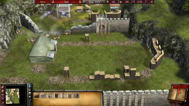 Stronghold 2 / Тянем корону / Прохождение кампании смотреть онлайн