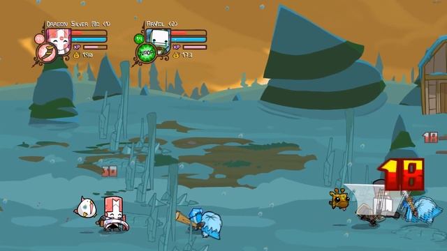 Прохождение Castle Crashers Серия 13 "Шесть кадров ледникового периода" смотреть онлайн