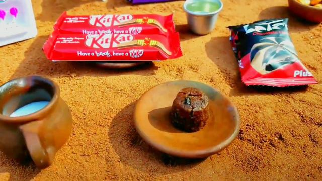 Miniature Chocolate Birthday Dark Fantasy Cake Recipe | Kitkat Cake #minifoodkey смотреть онлайн