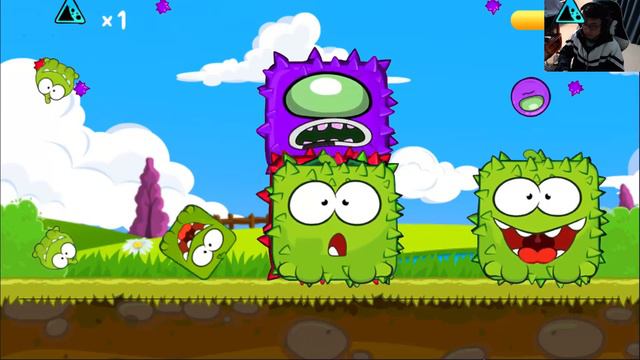 RED BALL 4 : (2 AMONG US + 3 OM NOM ) BALL 'FUSION BATTLE' with 5 COLOR OM NOM BOSSES VOLUME 1 & 5 смотреть онлайн