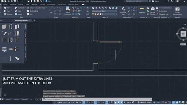 How to draw a Floor Plan in AutoCAD Part-1 |Making floor plan in AutoCAD 2022 |Floor plan in AutoCA смотреть онлайн
