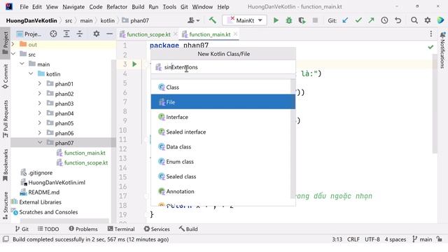 Kotlin P07 | All Function смотреть онлайн