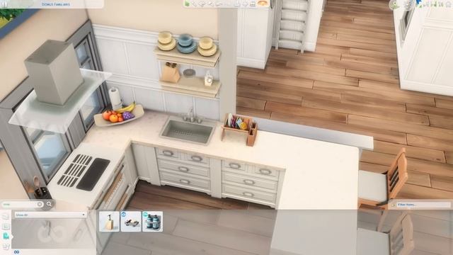 BRINDLETON MODERN COASTAL FAMILY COTTAGE: Curb Appeal Recreation ~ Sims 4 Speed Build (No CC) смотреть онлайн
