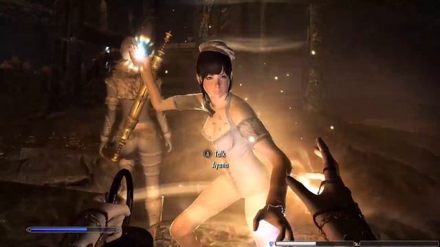 Skyrim Playtrough: Winterhold Shelter-Ulu (follower) location Part 41 смотреть онлайн