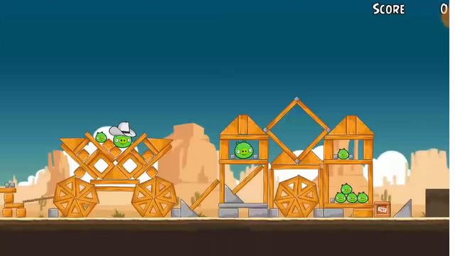 Angry birds Classic Прохождение-Ham'em High смотреть онлайн