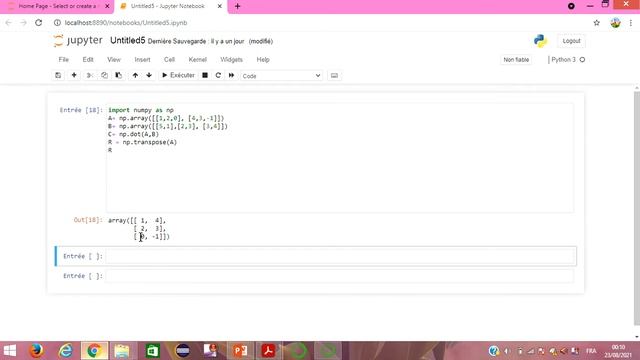 Programmer avec Python : Calcul Matriciel avec la Bibliothèque NumPy 2/3 смотреть онлайн