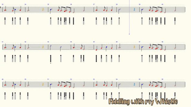 Pass me not, O Gentle Savior - Hymn - Tin Whistle - Play Along Tab Tutorial смотреть онлайн