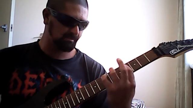 Ibanez RG 7string whiti jam part 2 смотреть онлайн