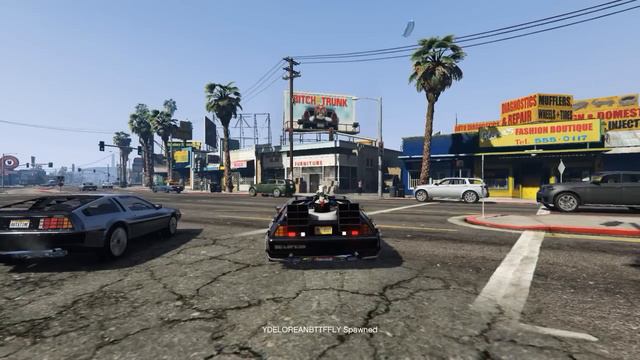 DeLorean DMC-12 VOLANTE SUR GTA 5 ?! + CIRCUIT DRIFT EN SUPRA