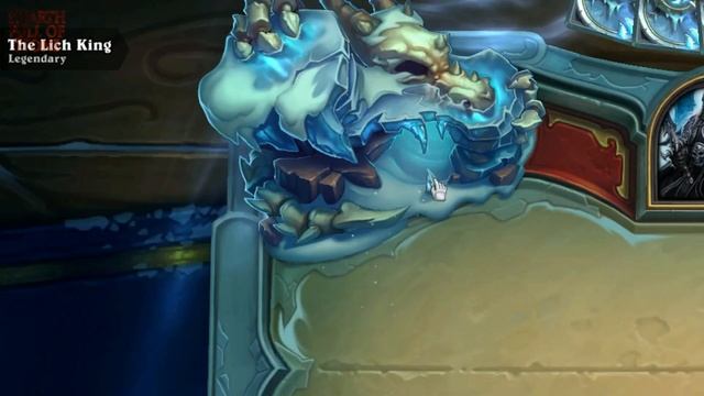 Hearthstone: Icecrown Citadel (Knights of the Frozen Throne) battlefield/game board effects смотреть онлайн