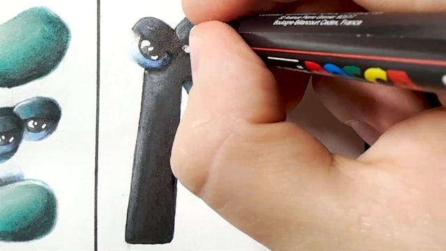 Drawing Alphabet Lore but it is REALISTIC (A-L) / How to draw Alphabet Lore MEME смотреть онлайн