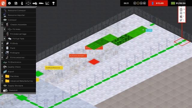 Production Line [Early Access] - #1 - Car Factory Tycoon - Let's Play / Gameplay / Construction смотреть онлайн