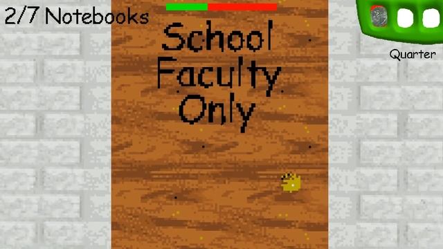 УЧИ МЕНЯ ПОЛНОСТЬЮ \ Baldi's Basics in Education and Learning \ PixelCakesFan смотреть онлайн