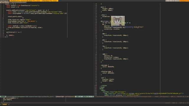 [ARCHIVE][GO & JavaScript] Twitch alerts - Building the necessary tools for streaming - Part 5 смотреть онлайн