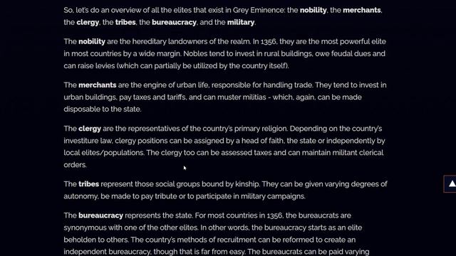 Elites | Grey Eminence Dev Diary #10 смотреть онлайн