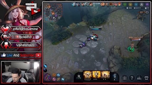 Late Game Tank Grace Is Awesome! Vainglory 5v5 смотреть онлайн