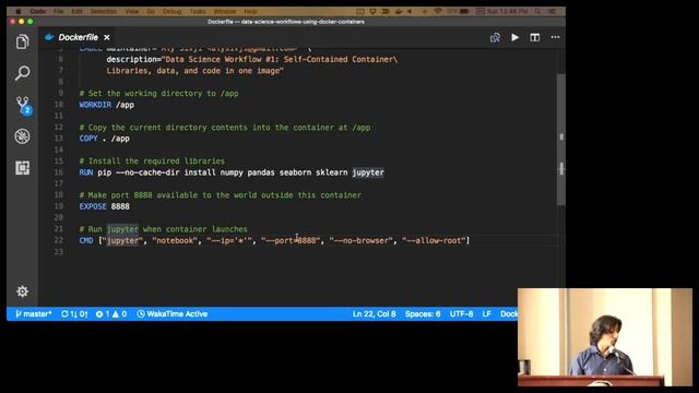 Creating Reproducible Data Science Workflows using Docker Containers смотреть онлайн