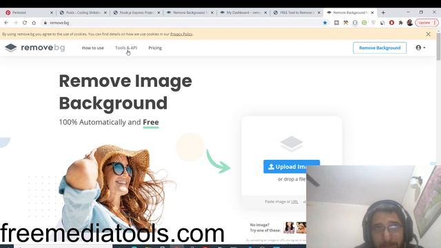 Node.js Express Project to Remove Background From Image File or URL Using remove.bg API Module смотреть онлайн