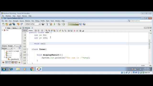 Java Inner Class смотреть онлайн
