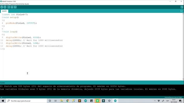Curso Arduino - Primer Sketch: Blink смотреть онлайн