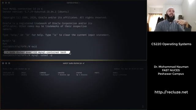 Operating Systems 27 - Getting Started with Docker, Creating Containers (Urdu) смотреть онлайн