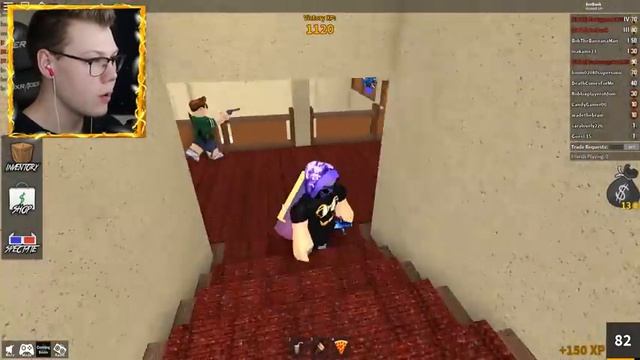 TROLLING PLAYERS WITH MY RADIO!! *FUNNY* (Roblox Murder Mystery 2) смотреть онлайн