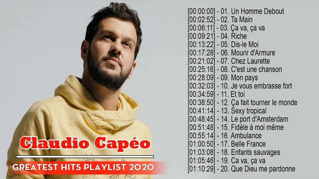 Claudio Capéo Best Songs Of Album - Claudio Capéo Les Grands Moments смотреть онлайн