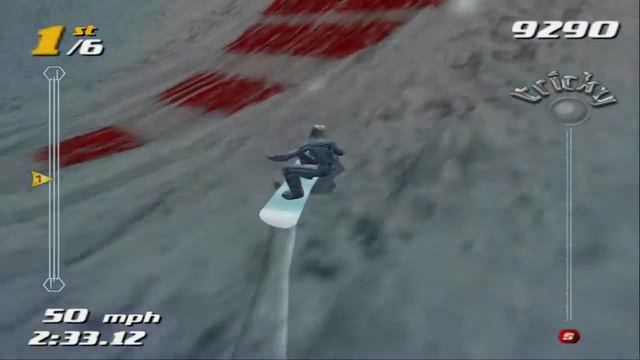 SSX Tricky (PS2) walkthrough - Merqury City смотреть онлайн