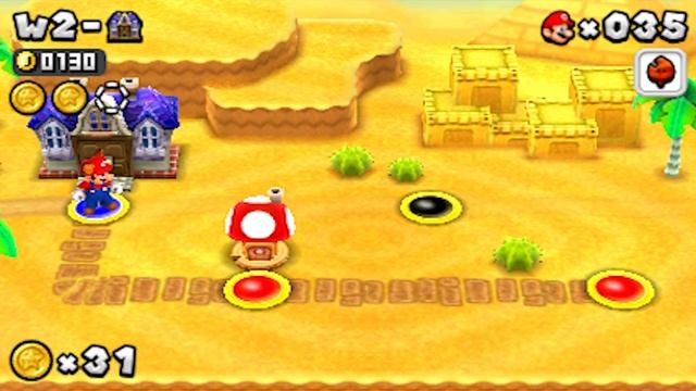 New Super Mario Bros. 2 Walkthrough - World 2 (100%) смотреть онлайн