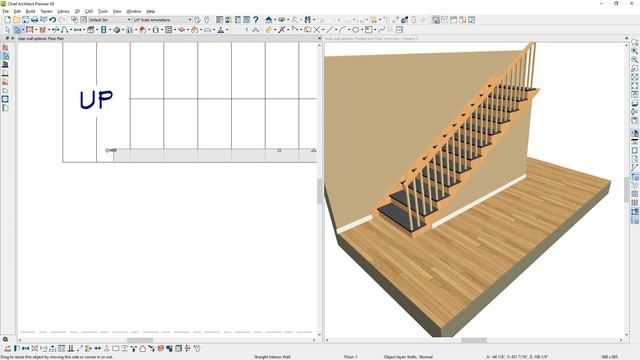 Опции Стены Лестницы Частичные Перила, Стена под Лестницей, Лестничный колодец смотреть онлайн