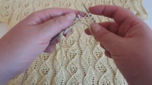 Летняя вязанная кофточка спицами/ Пряжа Papyrus