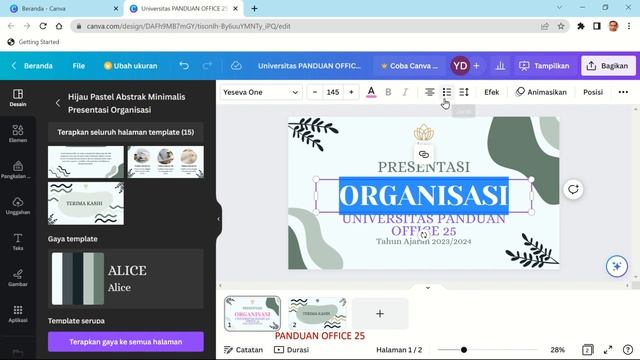 CARA MENYIMPAN PPT DI CANVA смотреть онлайн