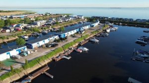 Яхт-клуб «Балтиец» с высоты птичьего полета