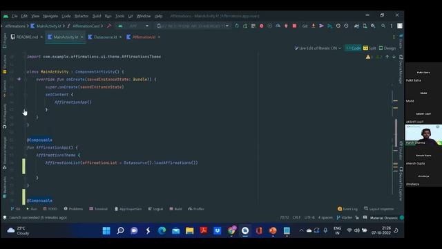 Compose Camp Session 3 : Kotlin Fundamentals, Building Scrollable list etc @gdscnsut смотреть онлайн