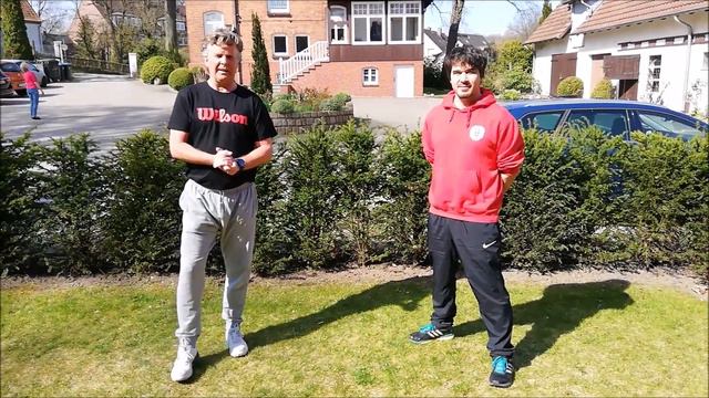 HTB #stayathome Training | Tennis mit Christian & Alan (1. Training) смотреть онлайн