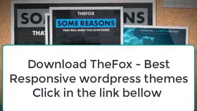 TheFox v3.6.7 -Best Responsive wordpress themes смотреть онлайн