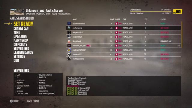 Wreckfest Point League Roadslayer Series Week 8 смотреть онлайн