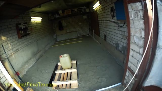 Как сделать пол в гараже смотреть онлайн