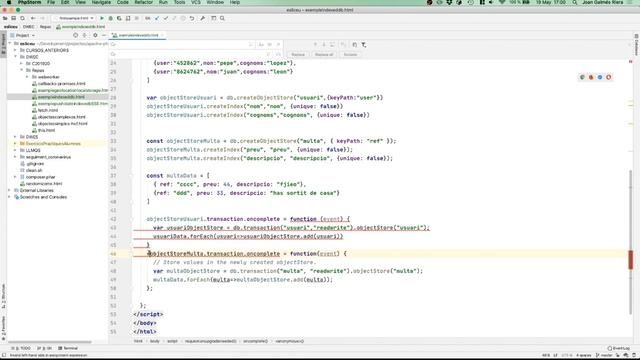DWEC - API IndexedDB смотреть онлайн