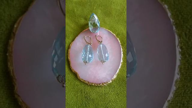 Голубой ТОПАЗ в серебре. Этот камень приносит удачу! смотреть онлайн