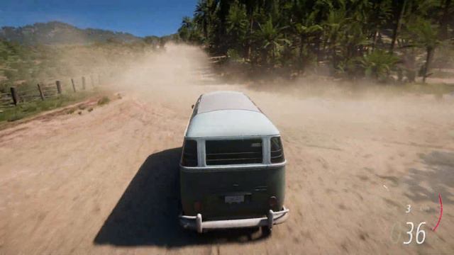 Volkswagen Type 2 De Luxe on Vacation- Forza Horizon 5 | Thrustmaster T248 смотреть онлайн