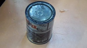 Краски для изделий из металла. Серия вторая. Краска кузнечная "Графит".