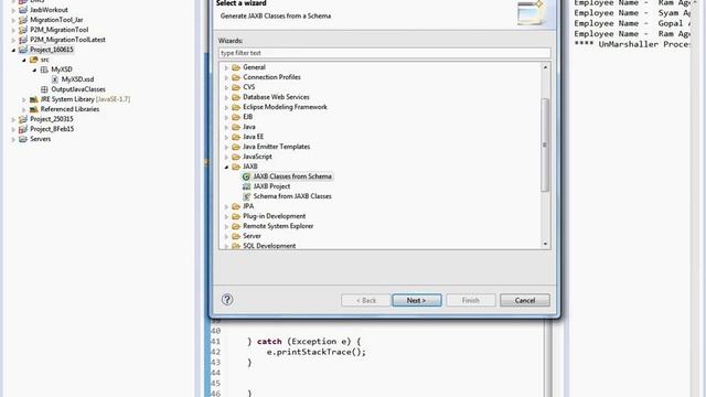 JAXB Process (Unmarshalling) смотреть онлайн