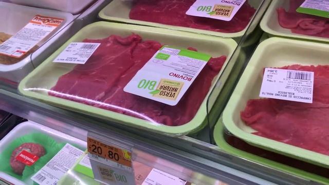 Италия Рим 2018 цены в супермаркете на продукты