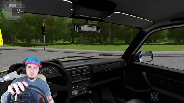 ЗАЧЕМ ВНЕДОРОЖНИК В ГОРОДЕ - НИВА в City Car Driving + РУЛЬ смотреть онлайн